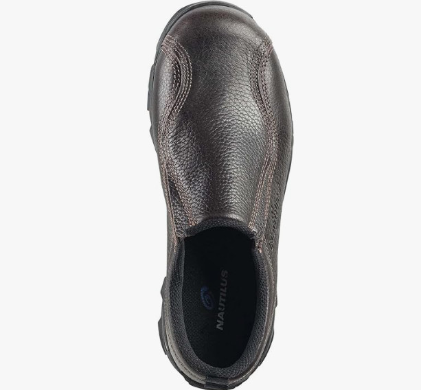 Nautilus Safety Footwear Slip-On ESD N1620 Men’s Safety Toe Work Shoes, 8.5 D