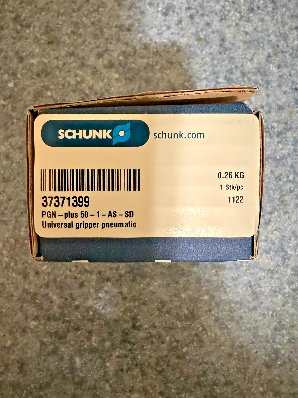 Schunk PGN‑plus 50‑1‑AS‑SD Pneumatic Parallel Gripper 2‑Finger 37371399