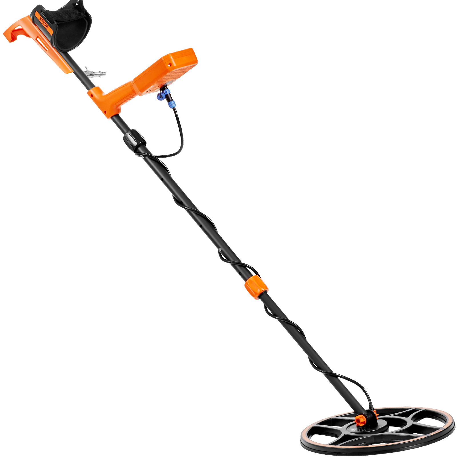 LCD Display Metal Detector 12 inch Coil Gold Digger Hunter IP68 Waterproof