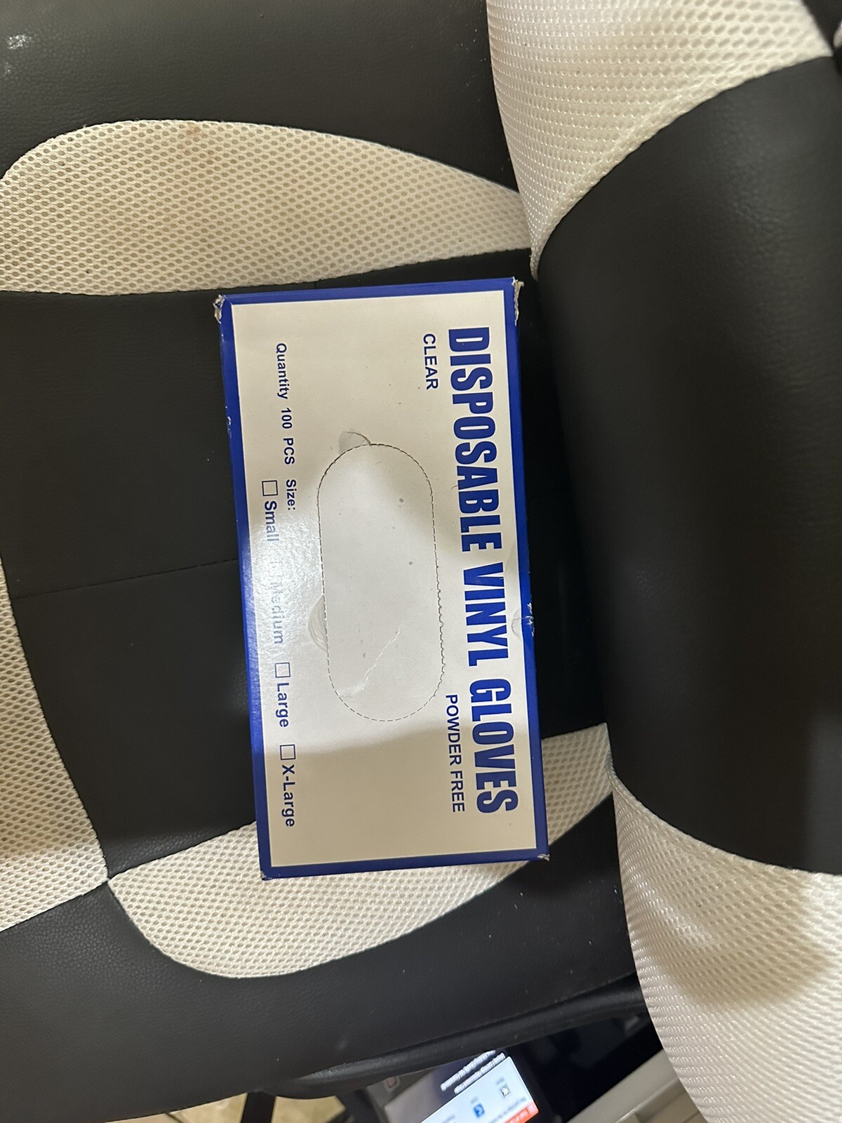 Synthetic Silky Disposable TPE Gloves. Sizes Medium, Large 41 large 43 Medium