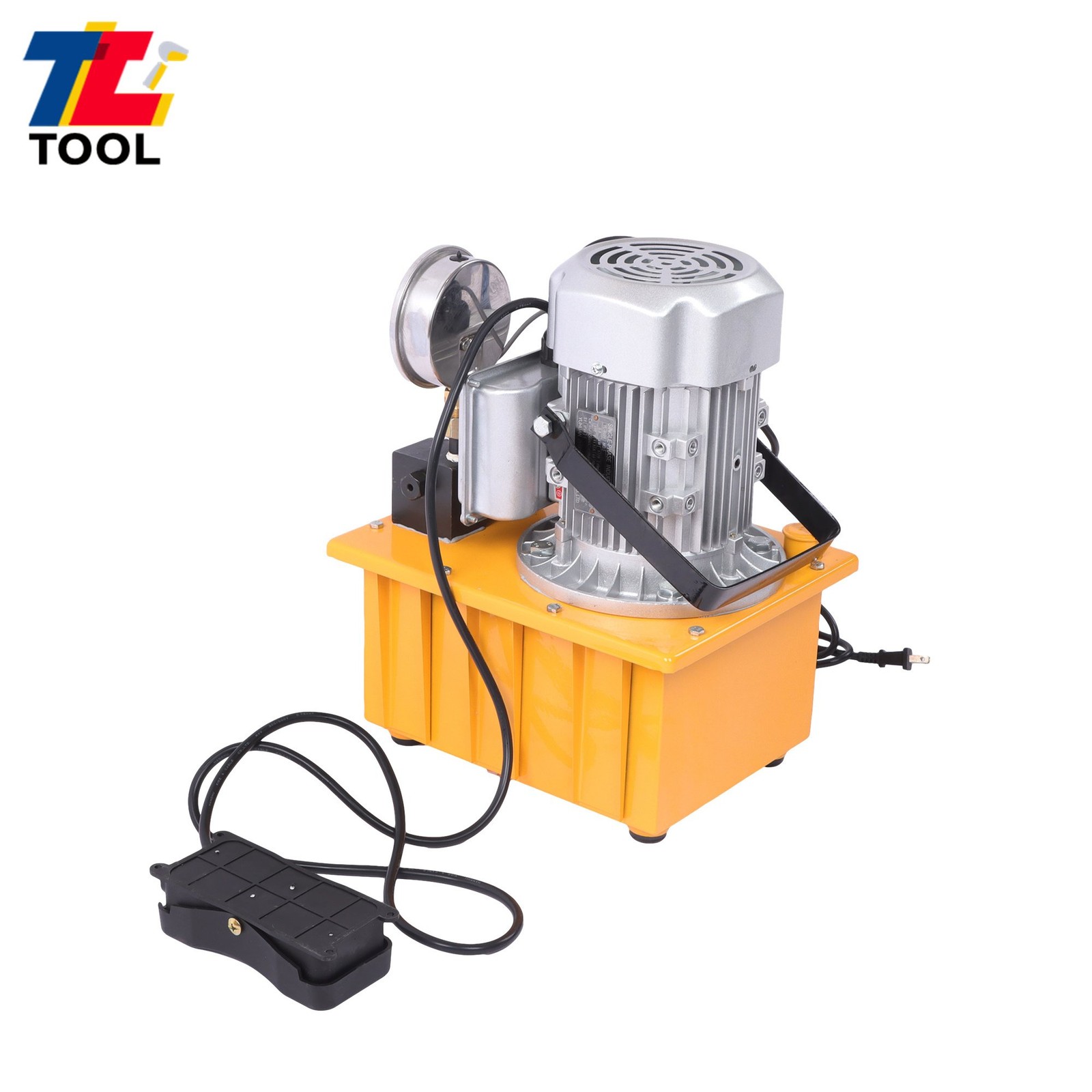 10000PSI 8L Hydraulic Pump Single Acting 0.7L/min 750W
