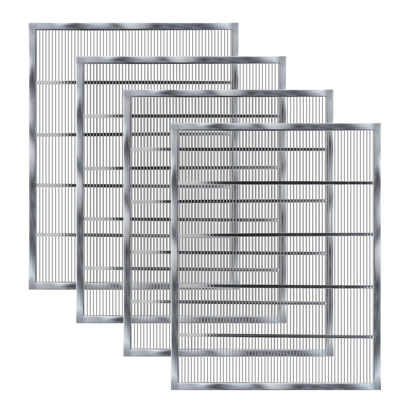 Metal Queen Excluder for 10 Frame Beehive,20.08 X 16.14 Inch Beehive Queen Ex…