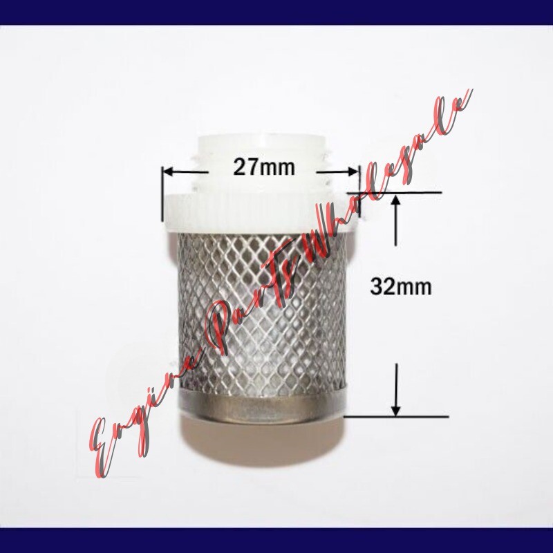 10mm 3/8 inch Brass Hose Barb Stainless Steel Filter Strainer Pump in Connector