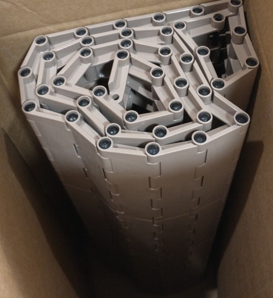 5′, Rexnord MatTop Chain LF4705-24IN Straight Running Solid Top 24″ W 1.5″ Pitch