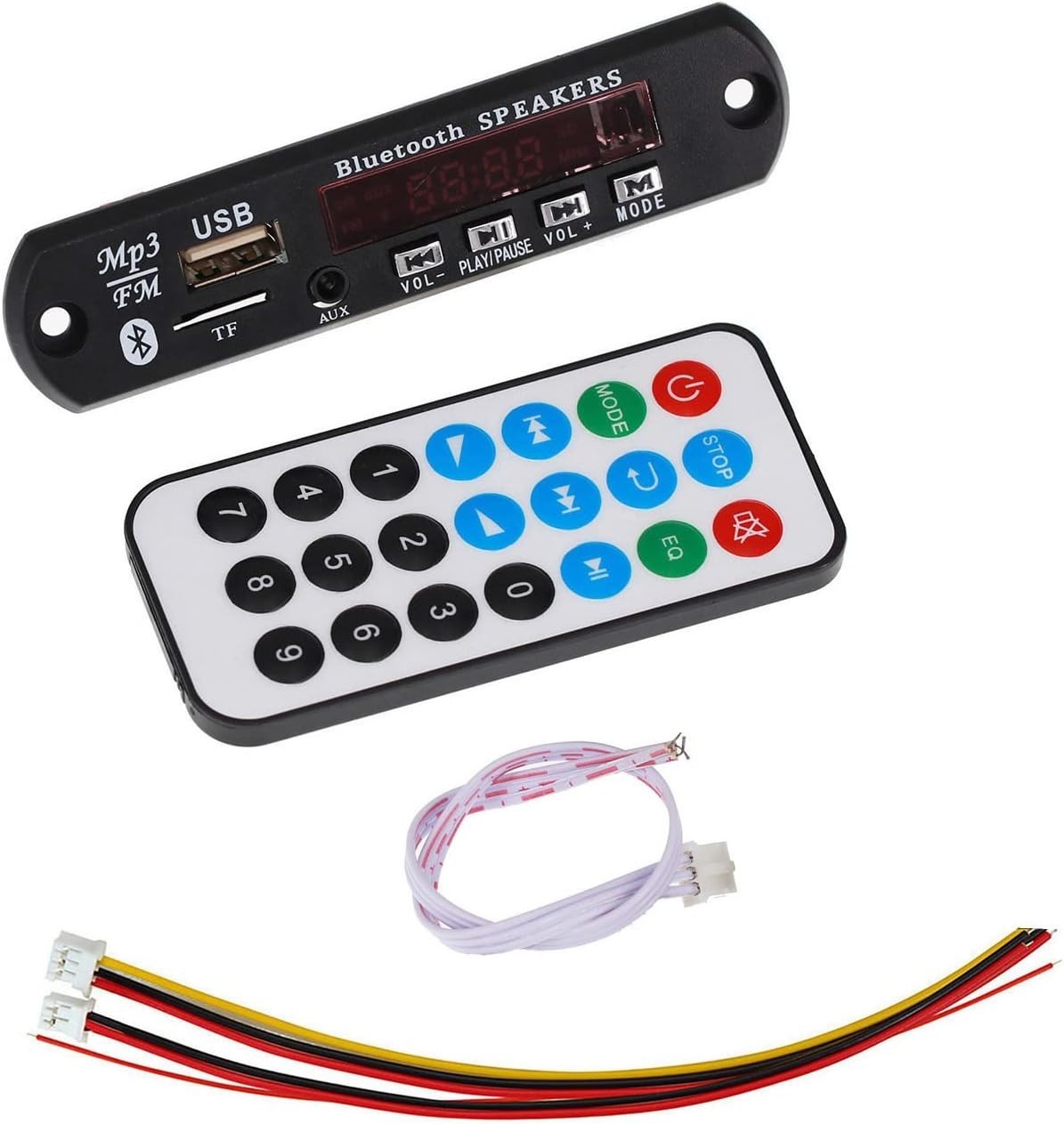 Digital WAV & MP3 Lossless Decoder Board with FM Radio & USB for Audio Projects