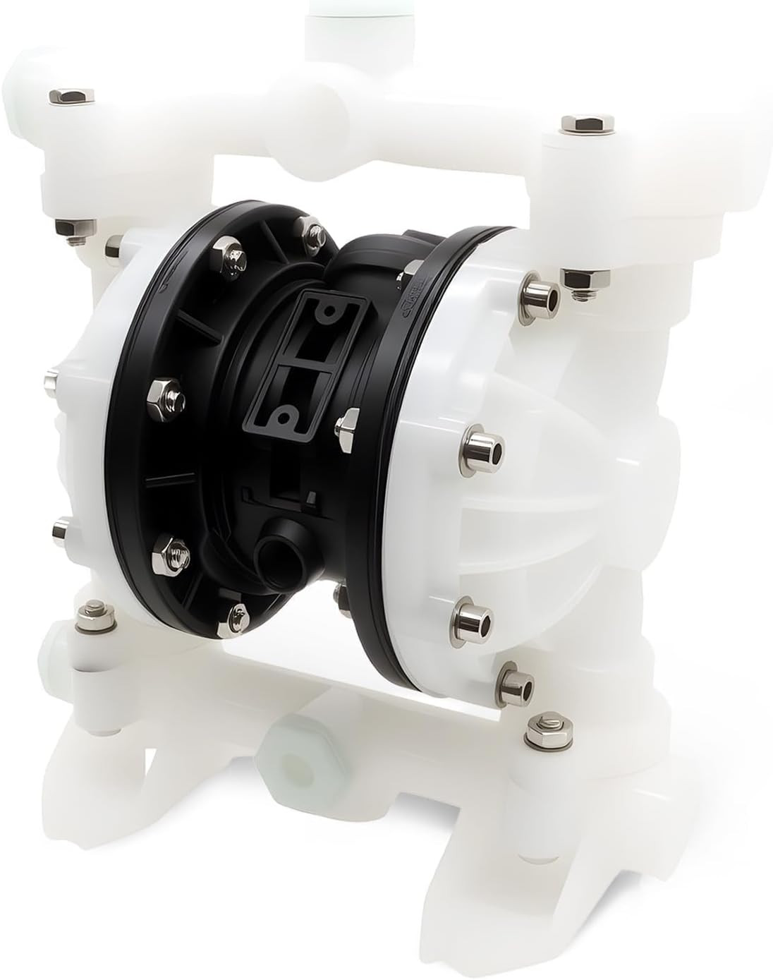 Pneumatic Double Diaphragm Pump PTFE 22GPM Max 120PSI 1″ In/Out | Used to Transp