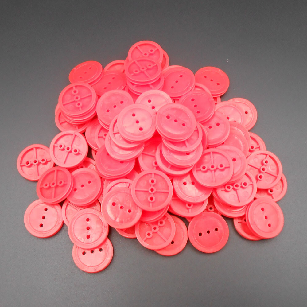 20Pcs X Plastic Pulley Model Motor Wheels 24MM Shaft Hole Bore 2MM 1.95MM 2.05MM