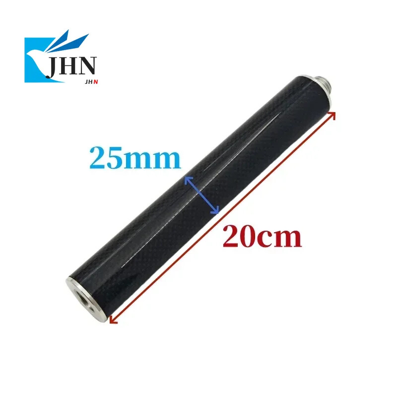 10/20/30/40/50/60CM Carbon Fiber Pole Antenna Extend Section Pole Survey Pole