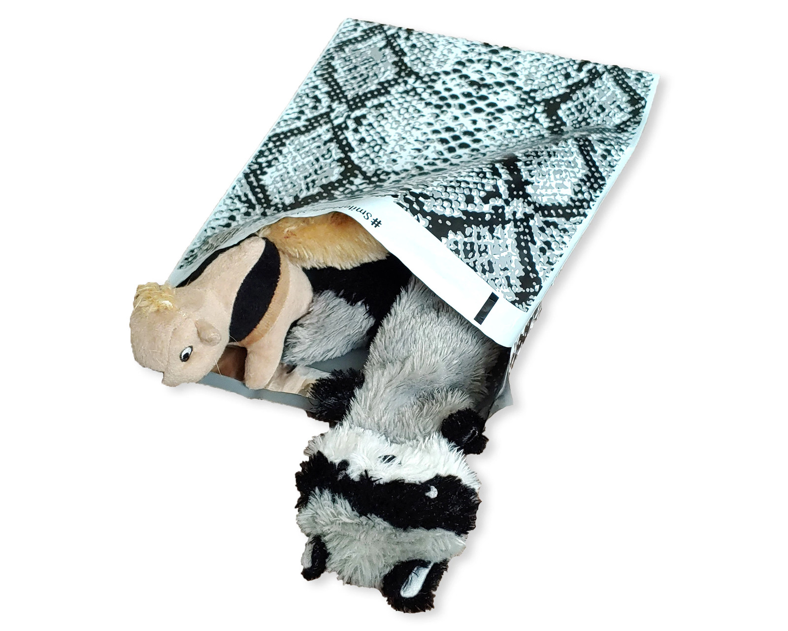 10×13″ Marble, Snake Skin Combo Poly Mailers, Custom Shipping Mailing Bags FUN