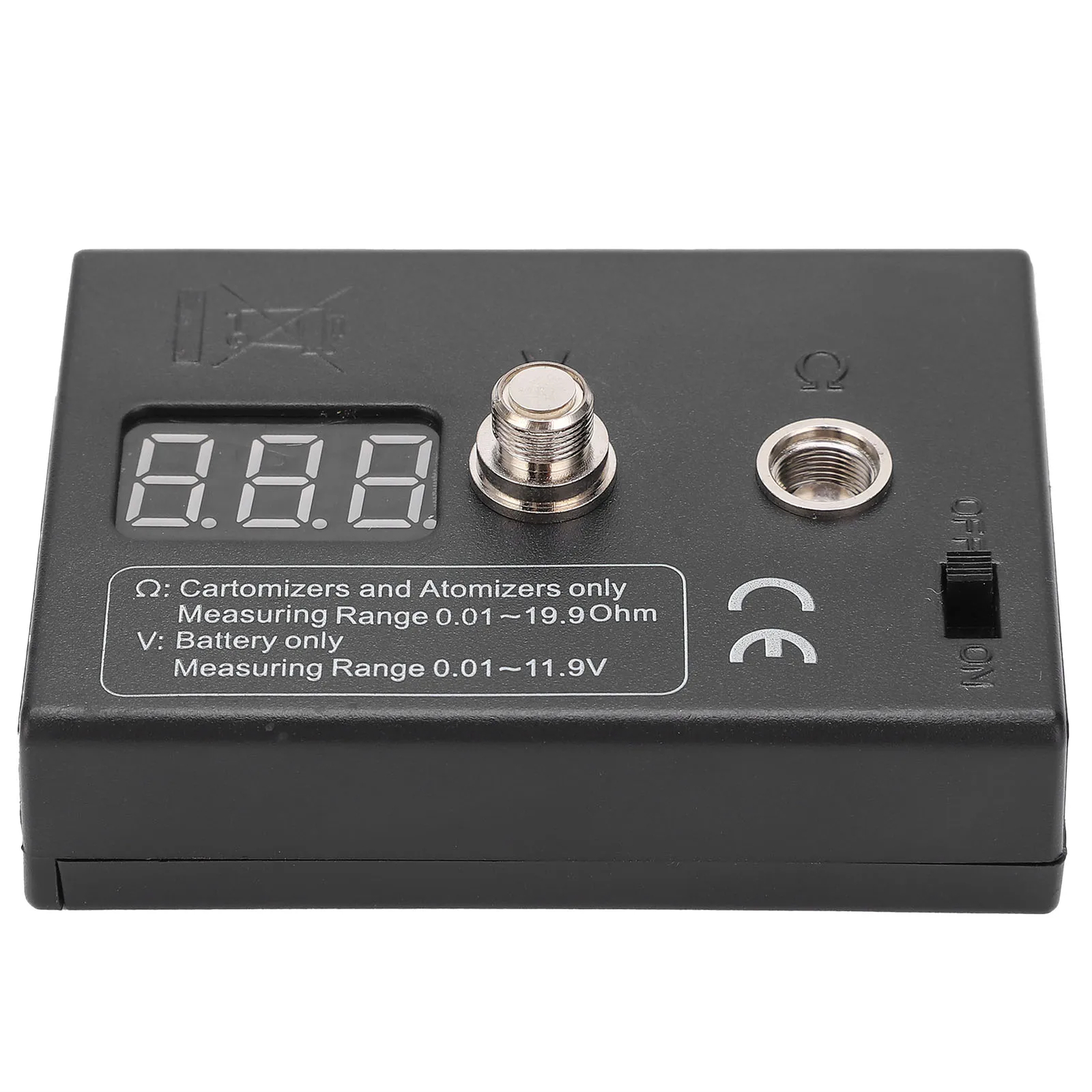 Resistance OHM Meter Measuring Reader Coil Tester 3V 0.01-20Ω