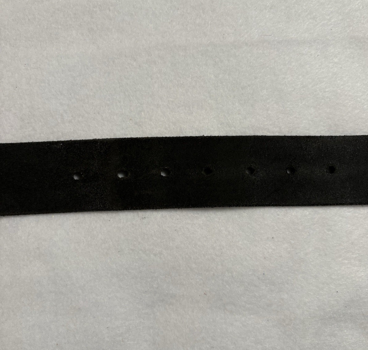 BOSTON Leather 38” Garrison Black Work Belt US Postal Approved #6605 1 5/8” Wide