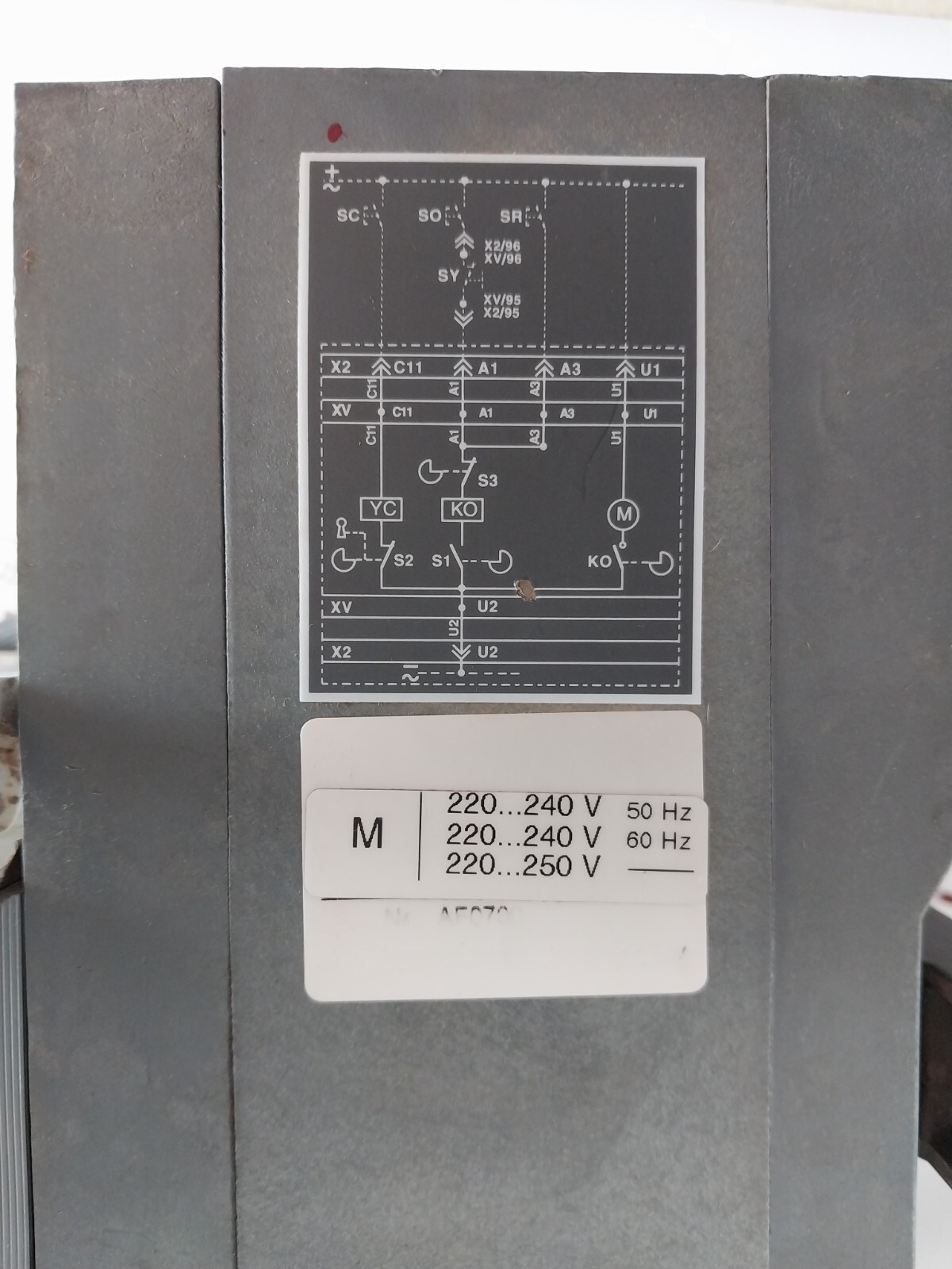 ABB SACE S6D Power Switch Disconnector 630A 690V 50/60Hz