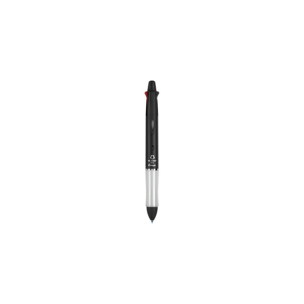 Pilot 36220 Ballpoint Pen/Pencil – Black/Blue/Green/Red Ink/Black Barrel New