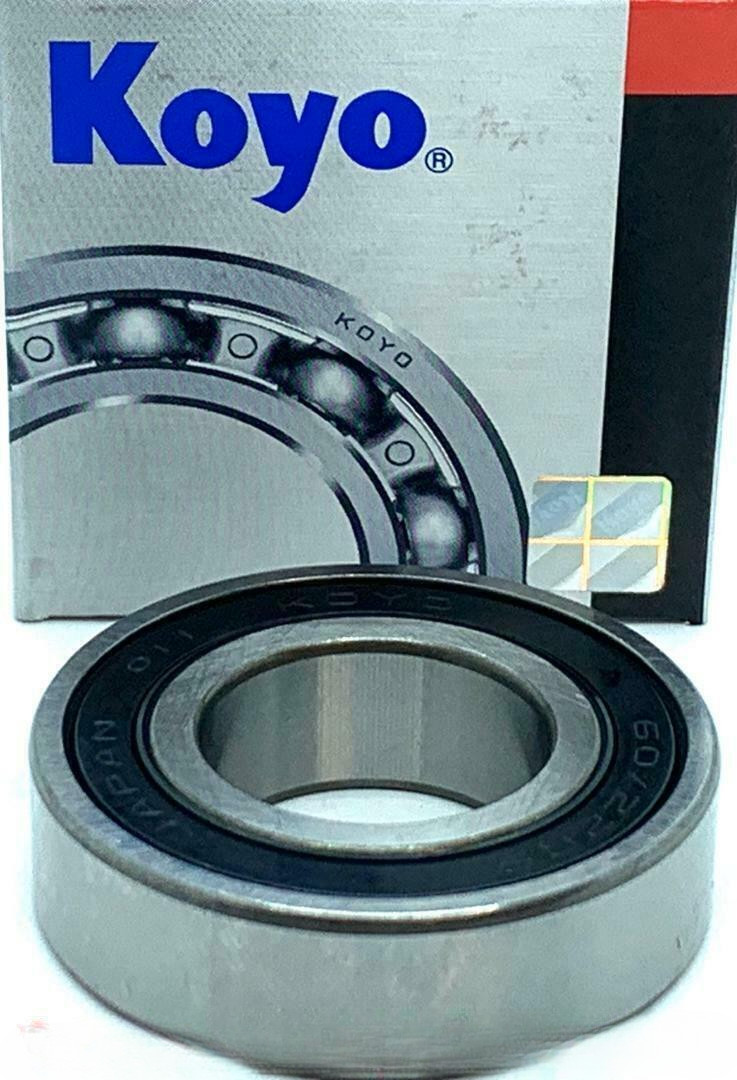 KOYO 60/22-2RS DEEP GROOVE BALL BEARING, RUBBER SEALED 22x44x12 mm