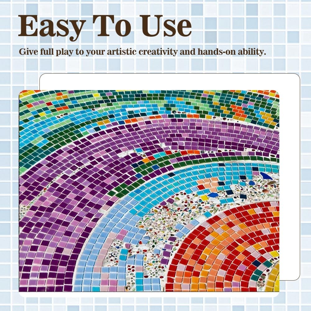 40″ x 80″ Mosaic Mesh for Back Mounted Tile with Gloves, Large, x