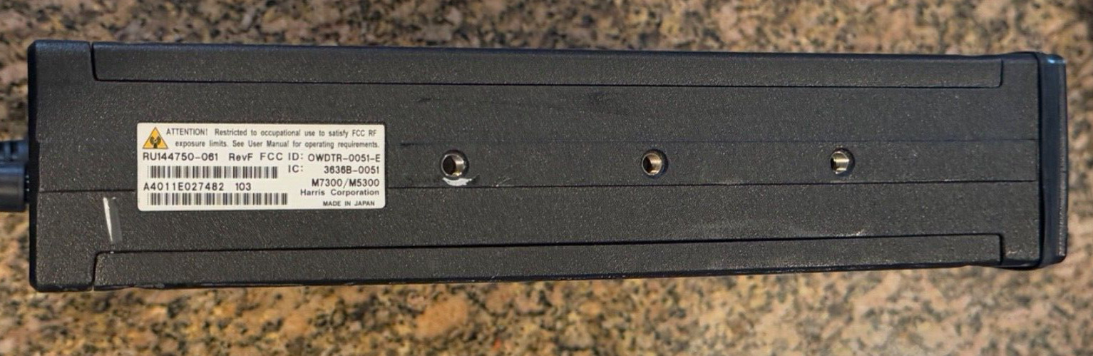 Harris MaCom MAMW-NDMXA ~ M5300, M7300 Mobile Radio ~ RU144750-061