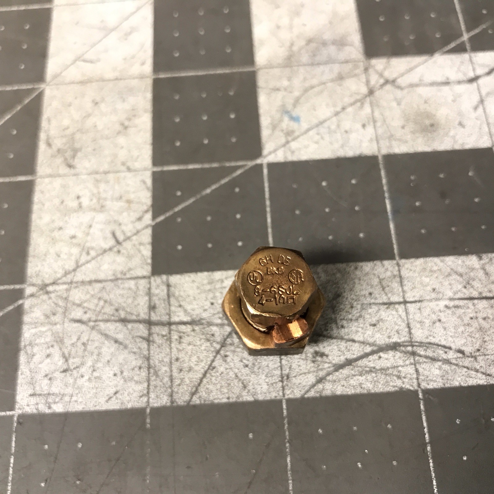 Split-Bolt Copper Connectors, 6H DB BKS 8-6 SOL, 4-10(Lot Of 5)(LB68S)
