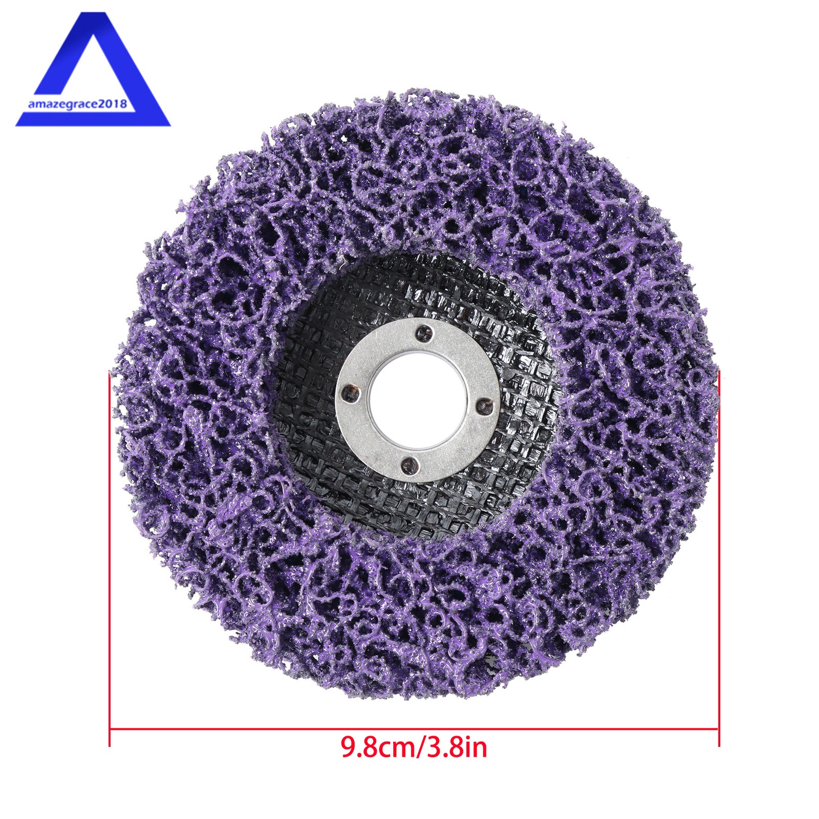 12 Pcs 4 Kinds Paint Strip Disc 4″ × 5/8″ Angle Grinder Stripper Wheels for Rust