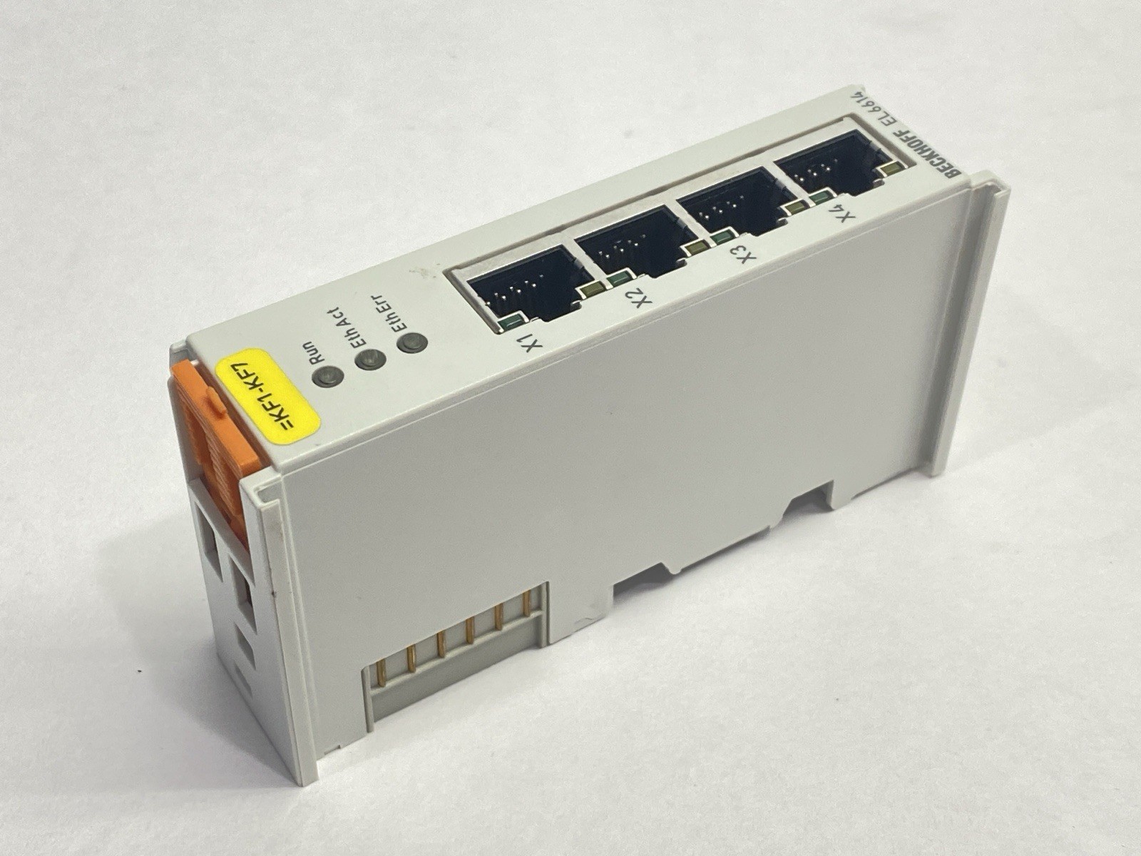 Beckhoff EL6614 EtherCAT Terminal 4-Port Ethernet Switch Communication Interface