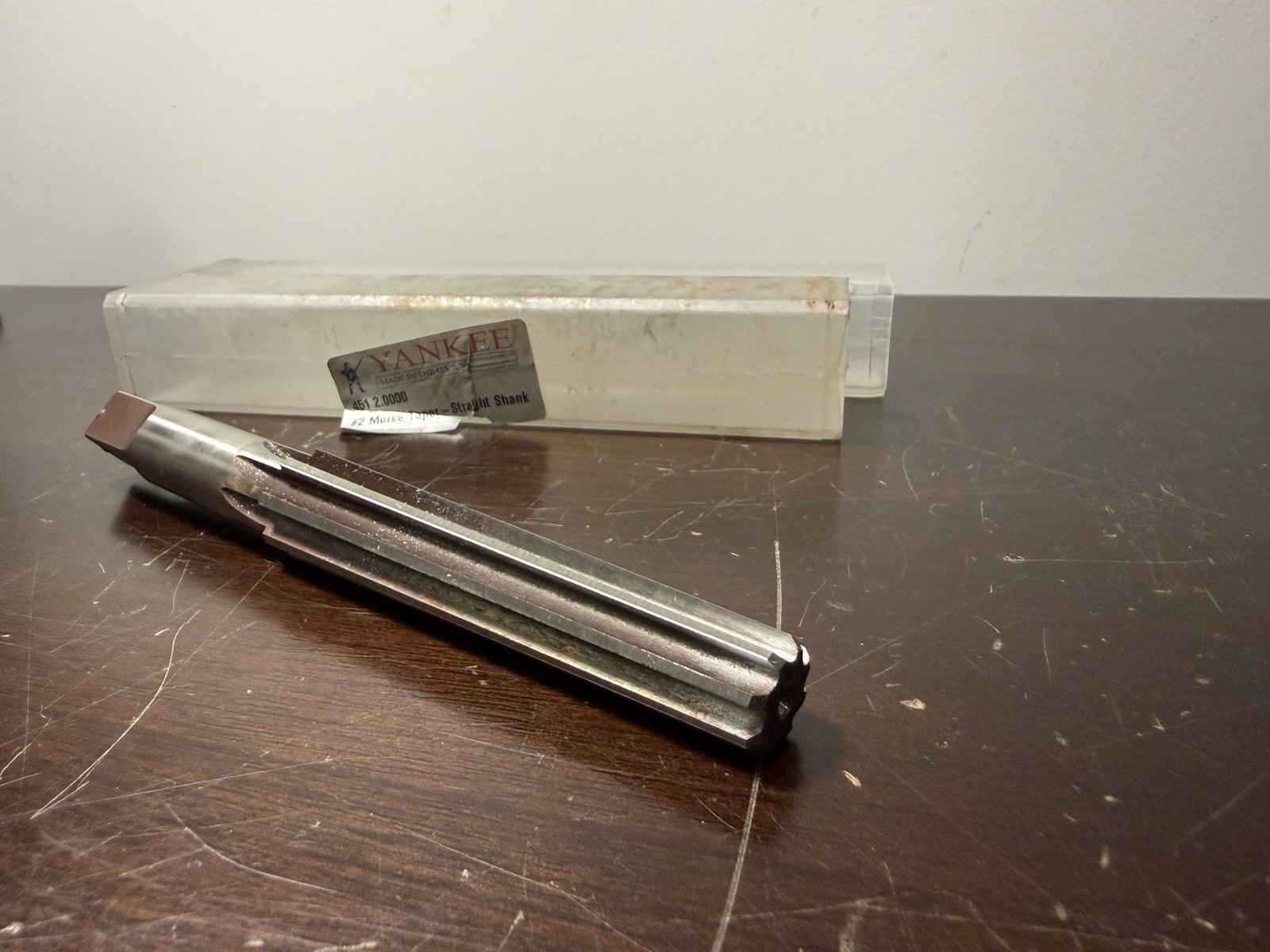 Yankee 451-2 Chucking Reamer, 2.0000 In., 6 Flute, Hss