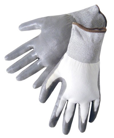 Liberty 4630C Q-Grip Nylon Shell Nitrile Coated Work Gloves Size XL (12 Pair)
