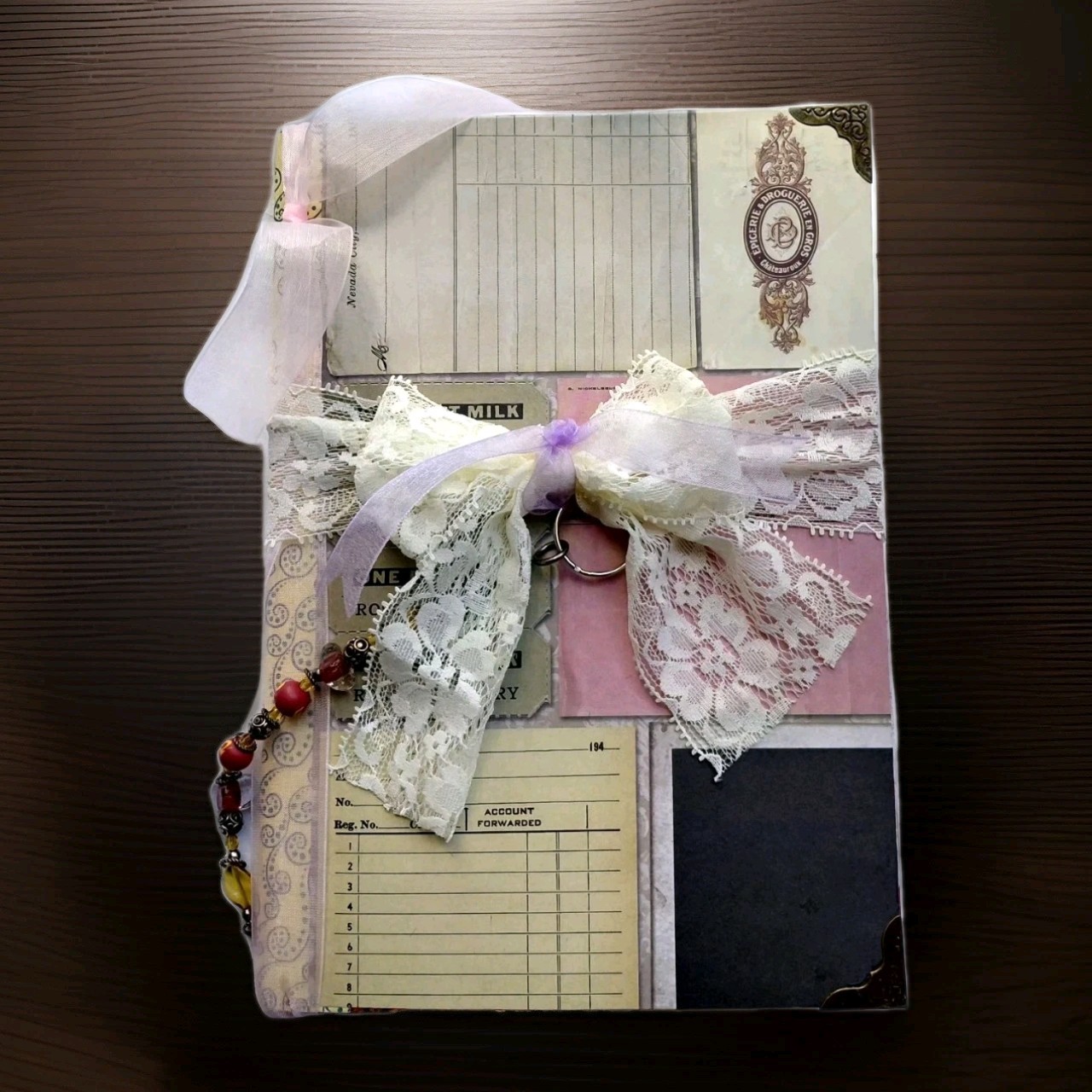 Bespoken Naked Junk Journal 32 Pages OOAK A Month of Your Life Creation