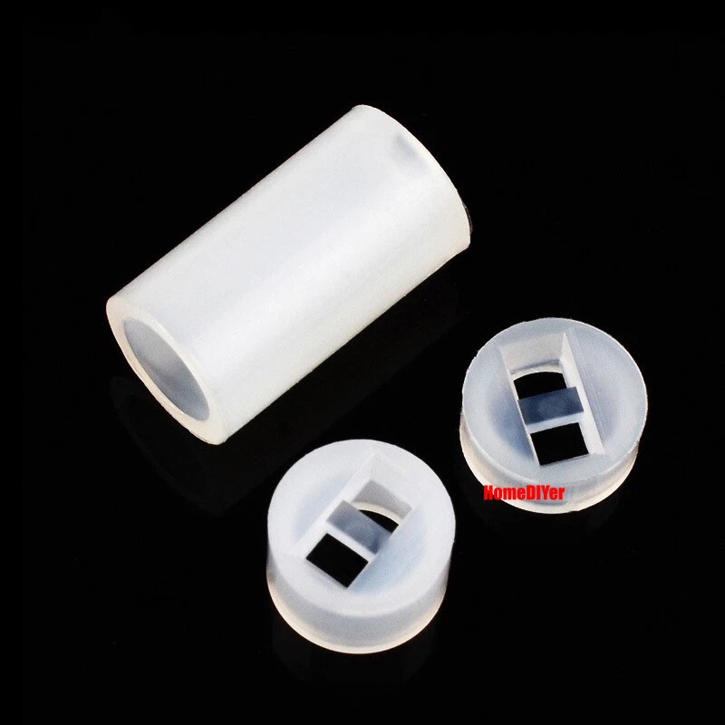 3mm LED Spacer Nylon Plastic Pillar Standoff PCB Board Mount Support 4*2mm-20mm