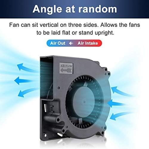 Versatile 120V Blower Fan – Perfect for Cooling Projects, 2200 RPM Power