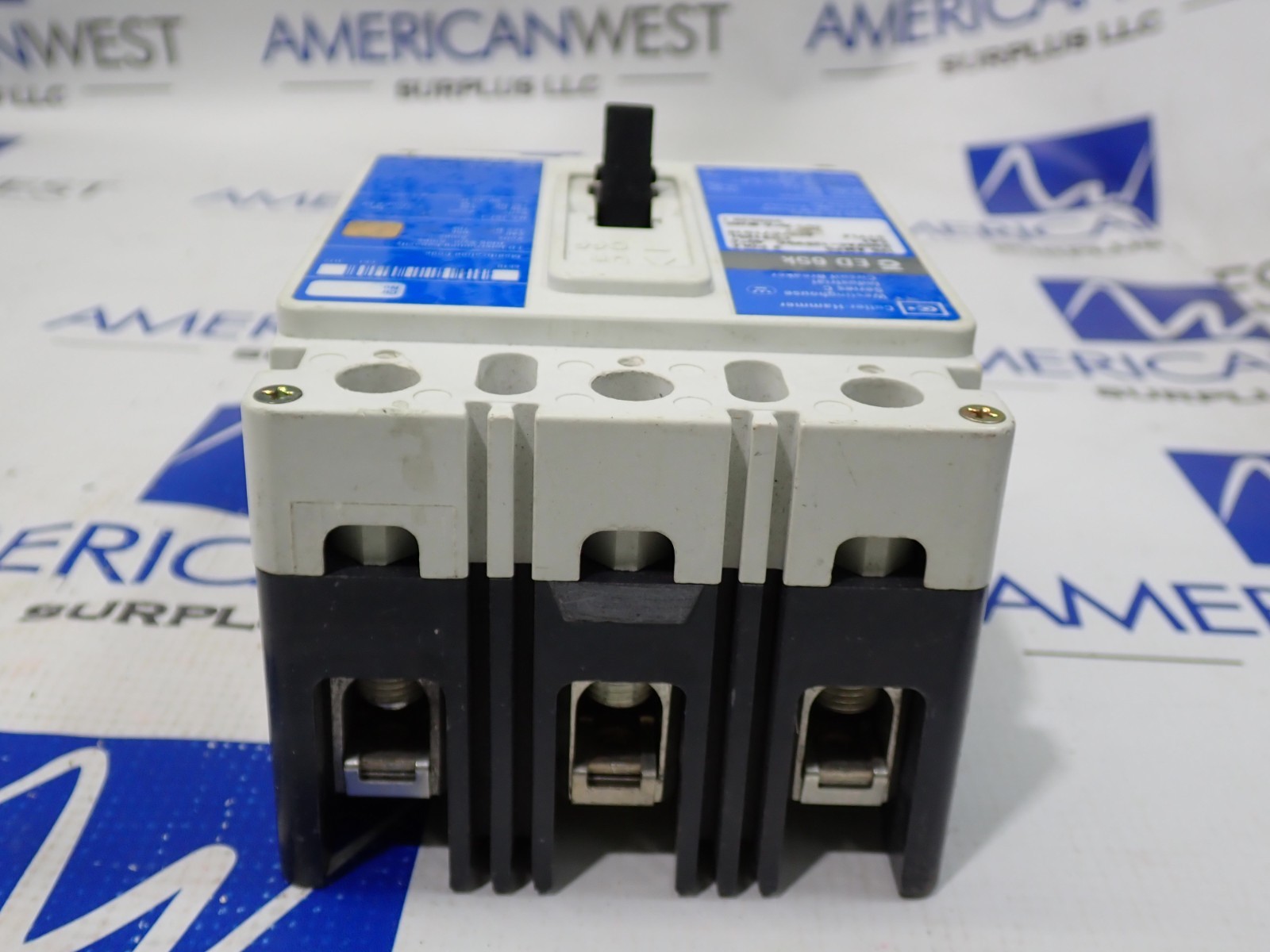 Cutler Hammer Westinghouse ED3125L 125 Amp 240V 3 Pole ED 65K Circuit Breaker