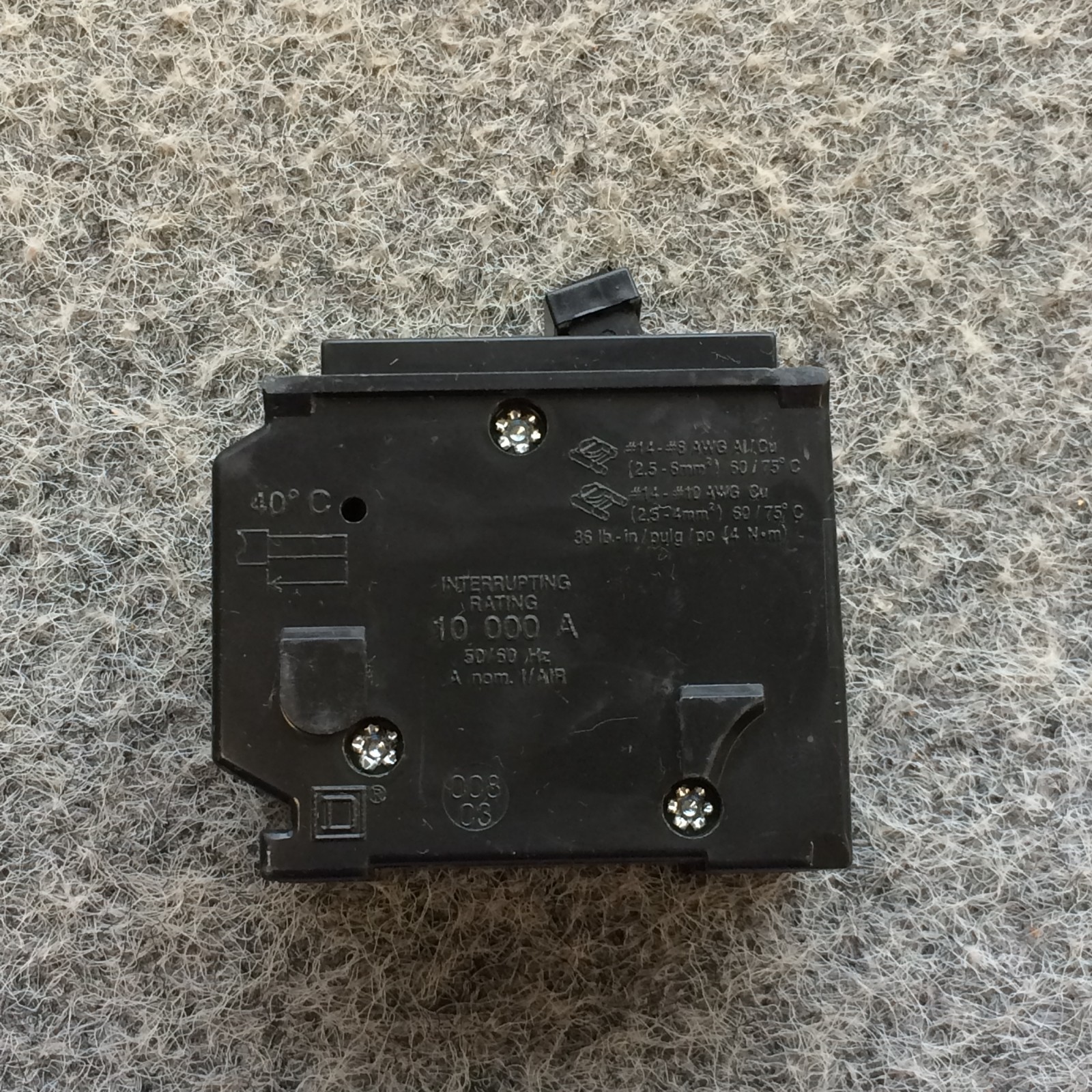 NEW! Mini circuit breaker, Homeline, 30A, 2 pole, 120/240 VAC, 10 kA HOM230 NEW
