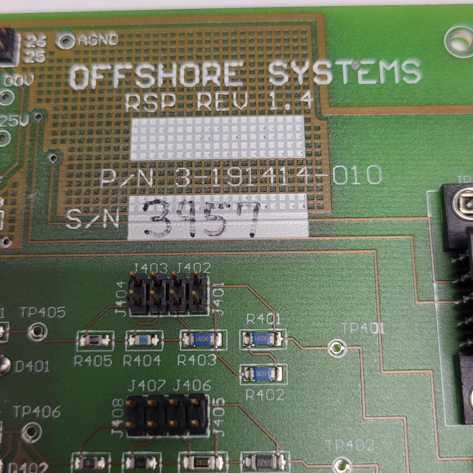 OFFSHORE 3-191414-10 Circuit Card