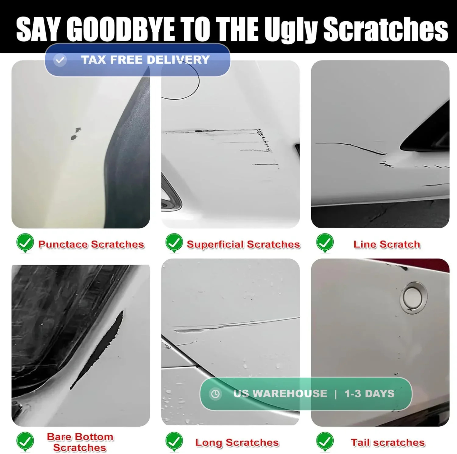 Touch Up Paint Kit For Lexus 1J7 Atomic Silver Metallic Scratch Repair Kit FAST