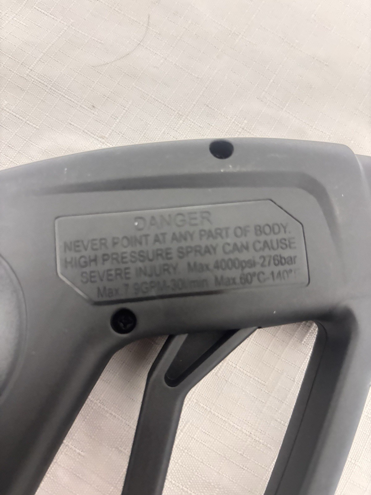 Yamatic , Pressure Washer Gun , 4,000 Psi / 7.9 GPM Max 60c-140F