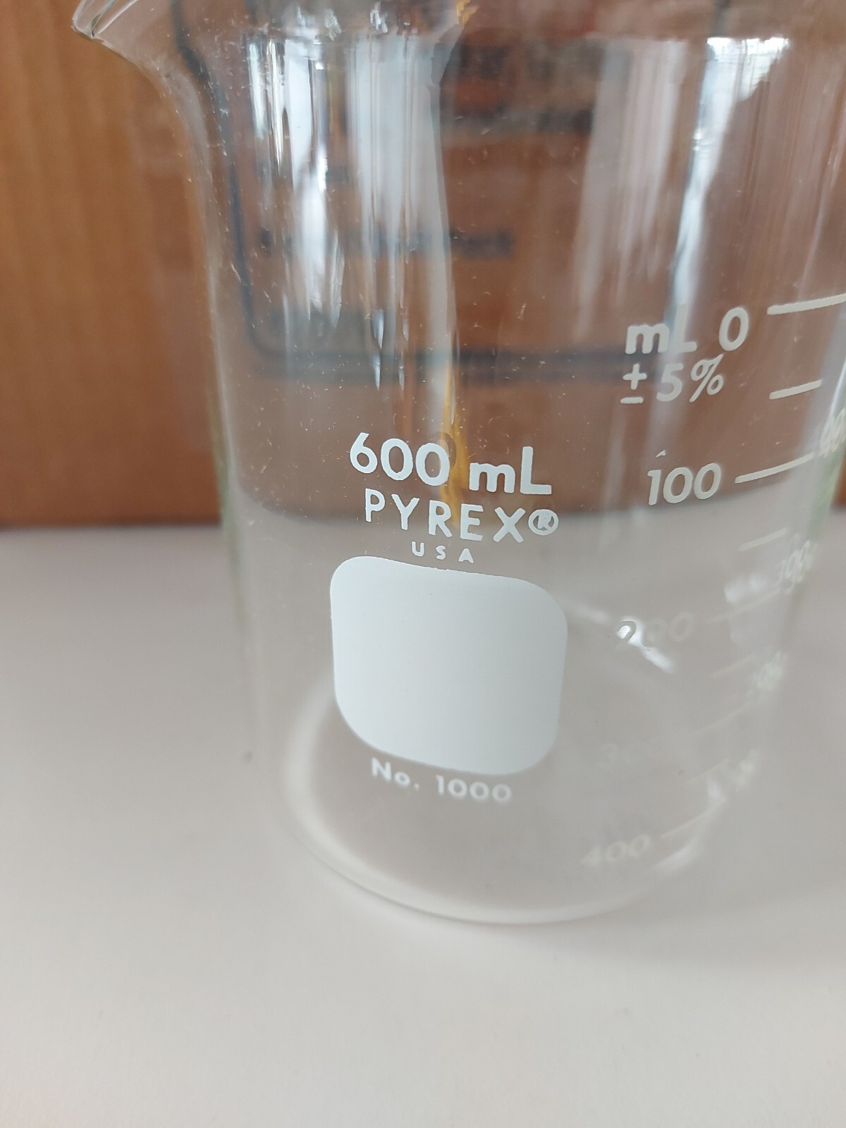 PYREX Griffin Low Form 600mL Beaker Graduated. FAST FREE SHIPPING!