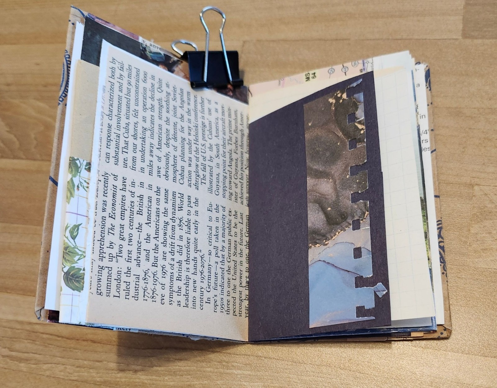 Handmade Junk Journal 56 pages Pocket Notes