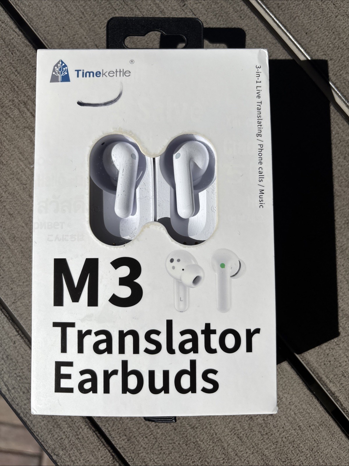 Timekettle M3 Translator Earbuds 2-Way, Offline, 40 Languages