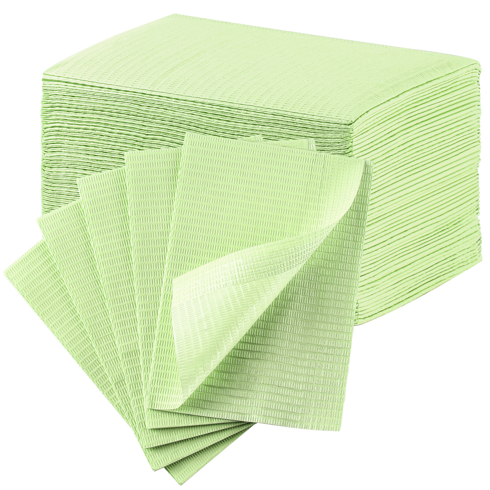 JMU Black Disposable Dental Bibs 13″x18″ 3-Ply Waterproof Tattoo Towel 50-500pcs