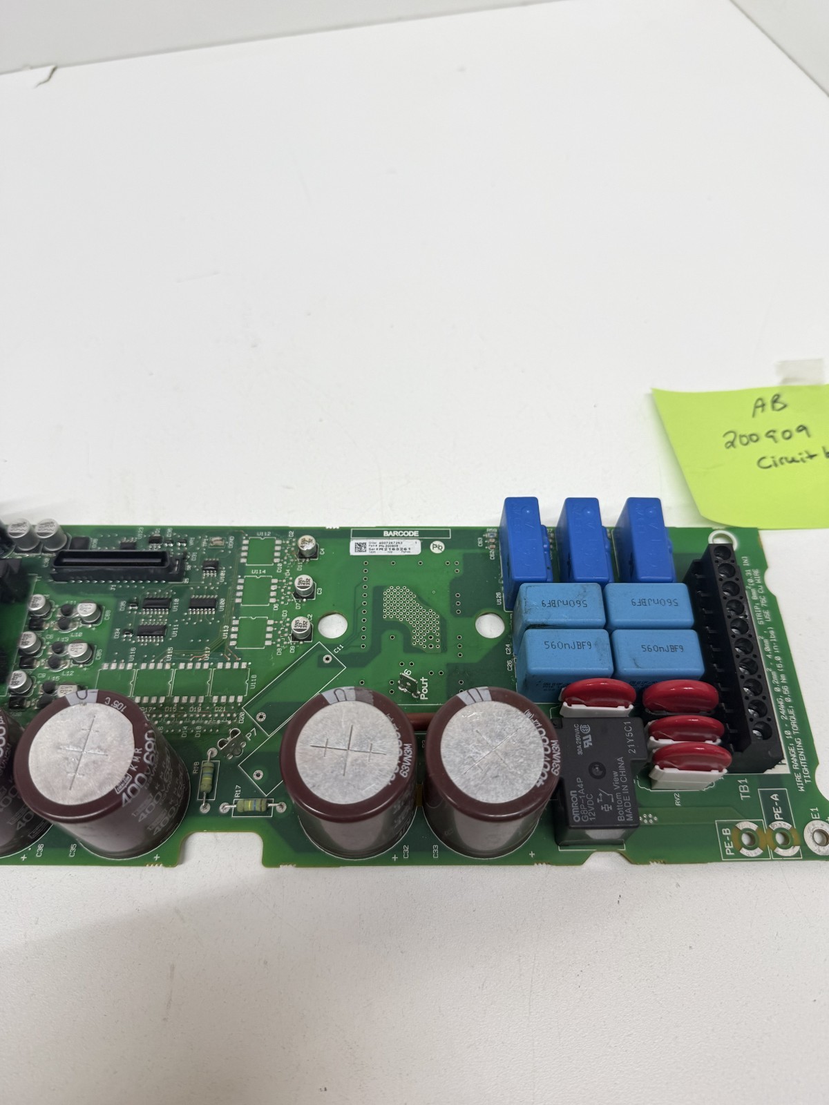 USED pn-200909 AB755 frequency converter driver board 1PCS FedEx shipping