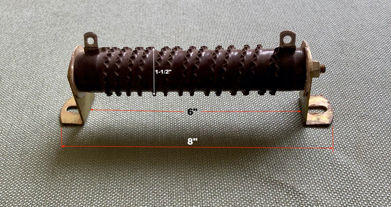 MILWAUKEE RESISTOR 0.9 OHM, OVERALL 8″ LONG