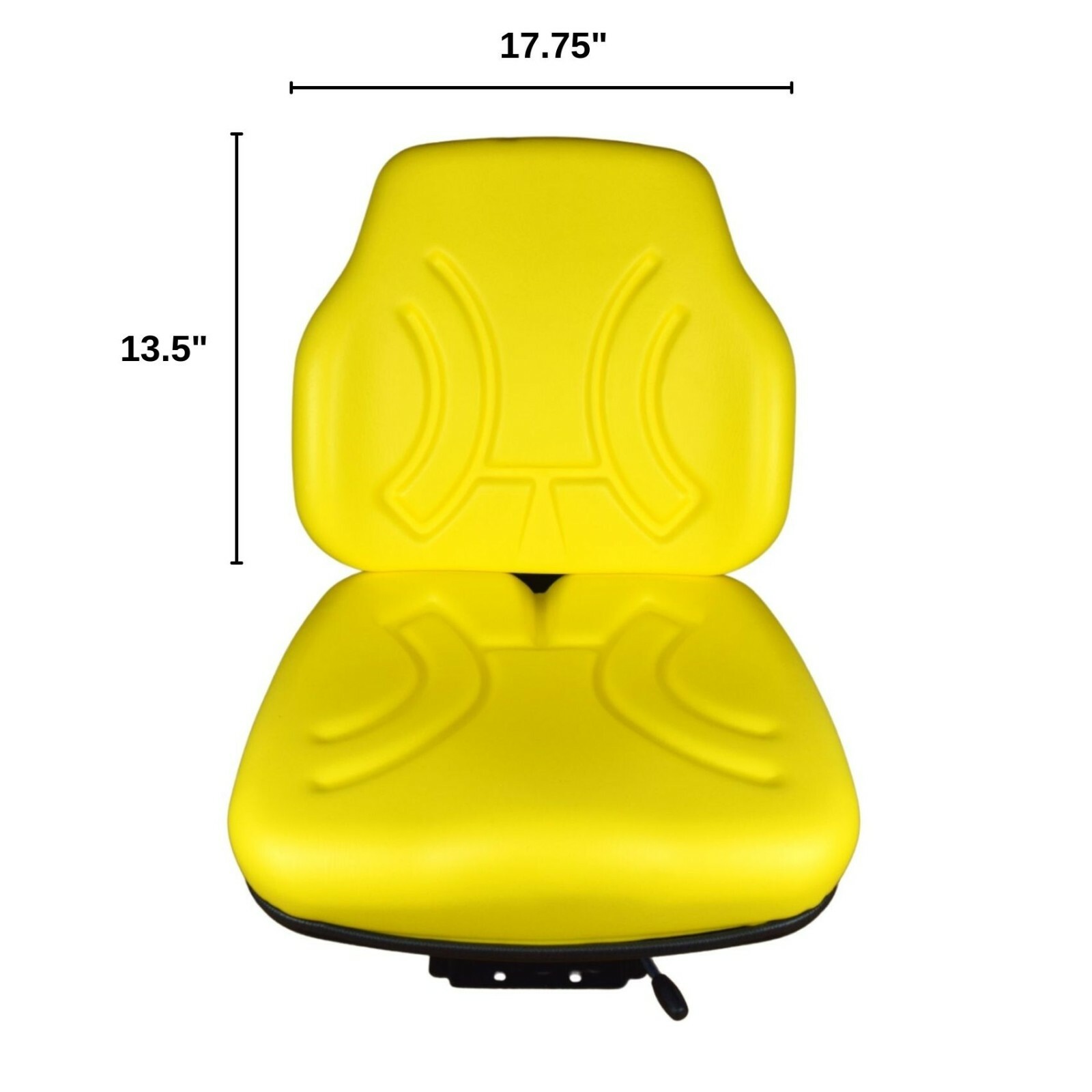 Trac Seats Suspension Seat w/ Armrests for John Deere Tractors