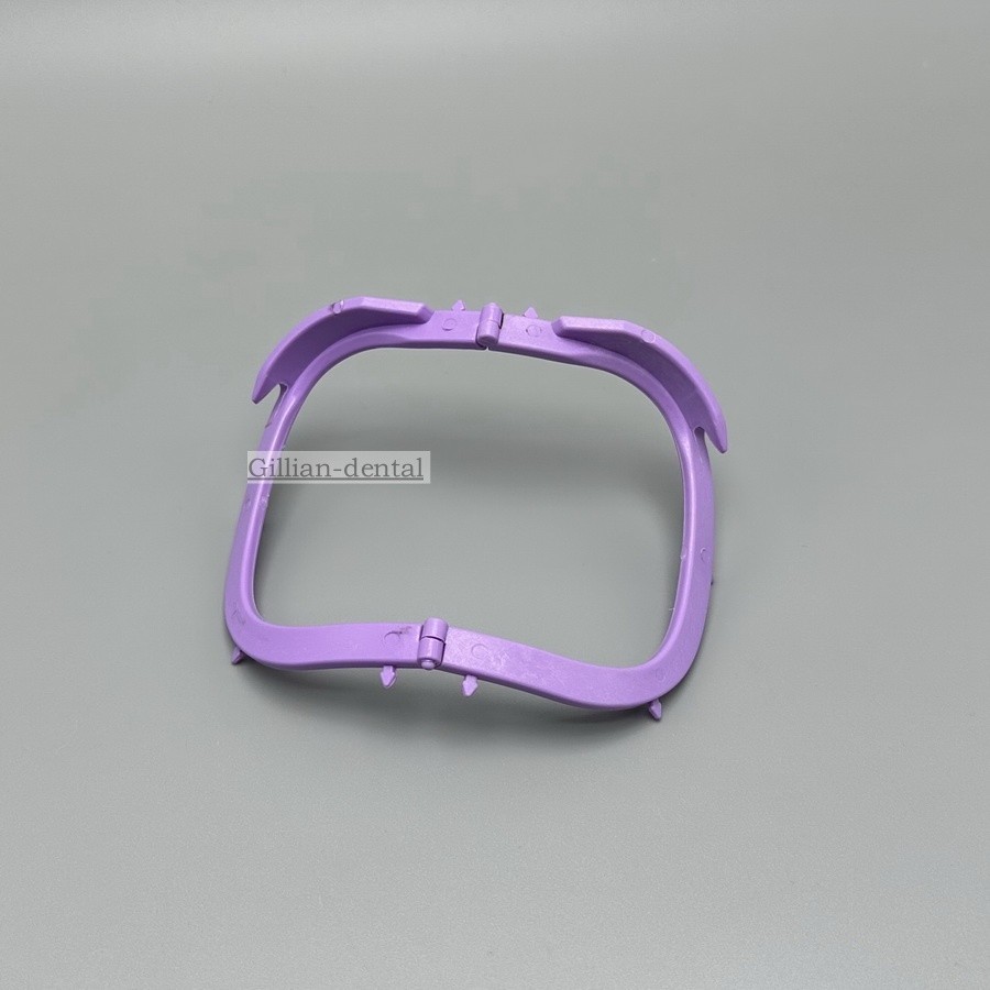 10pcs Dental Plastic Rubber Dam Frame Foldable Hager Light X-Ray Film Bracket