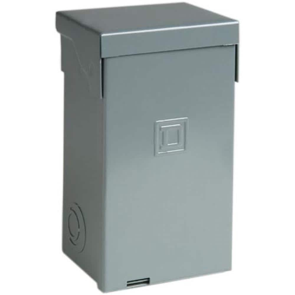 Spa Pool Panel Homeline 50 Amp 2-Space Outdoor 4-Circuit Main Lug Load Center