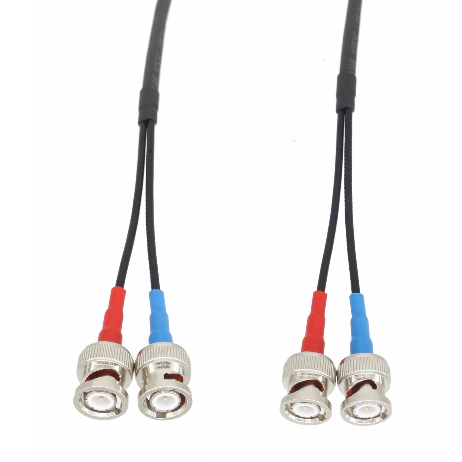 Dual BNC Signal Cable 10~50FT For Fuji Electric Portable Ultrasonic Flow Meter