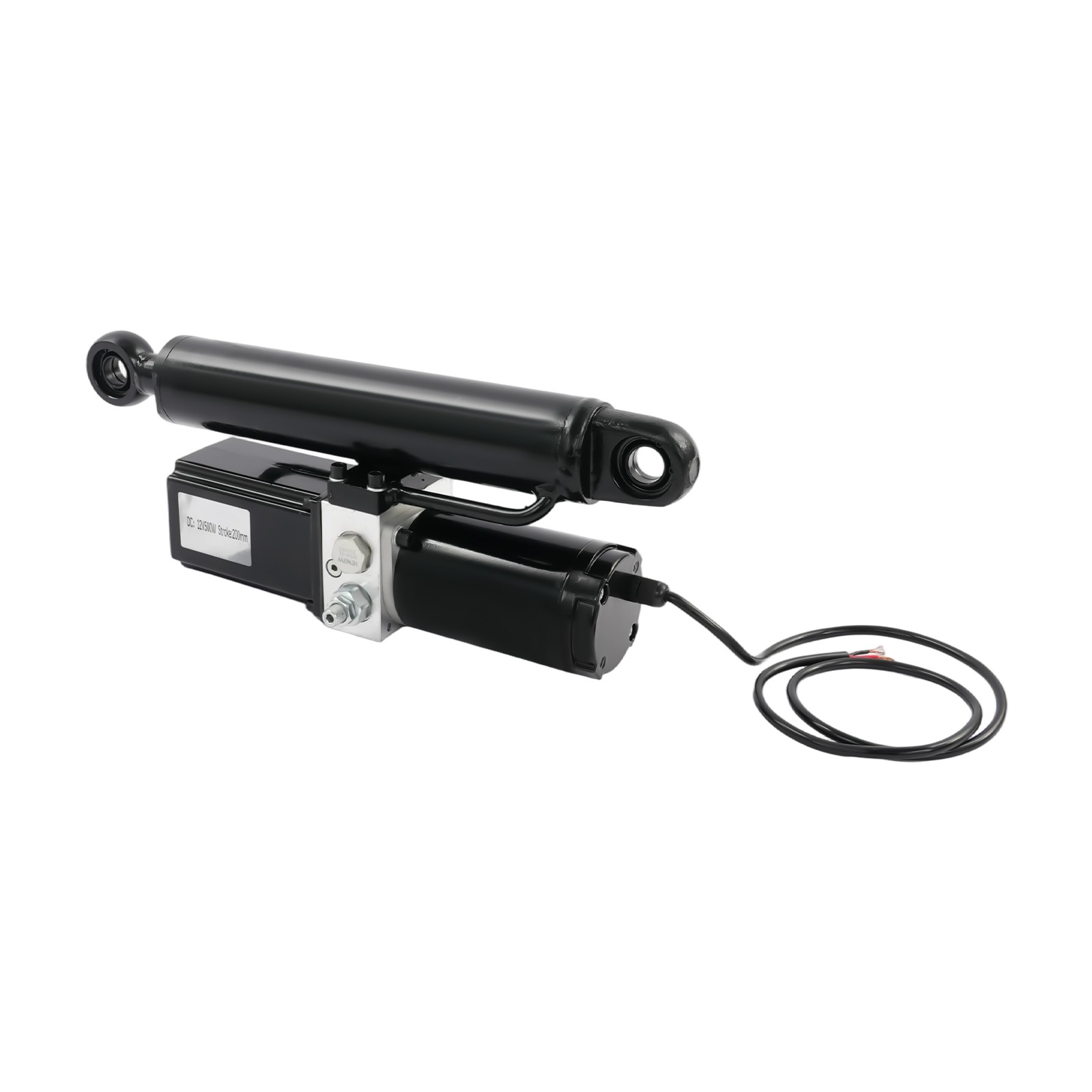 2Ton/4409lb Hydraulic Cylinder Electric Actuator Electric Linear Actuator 200mm