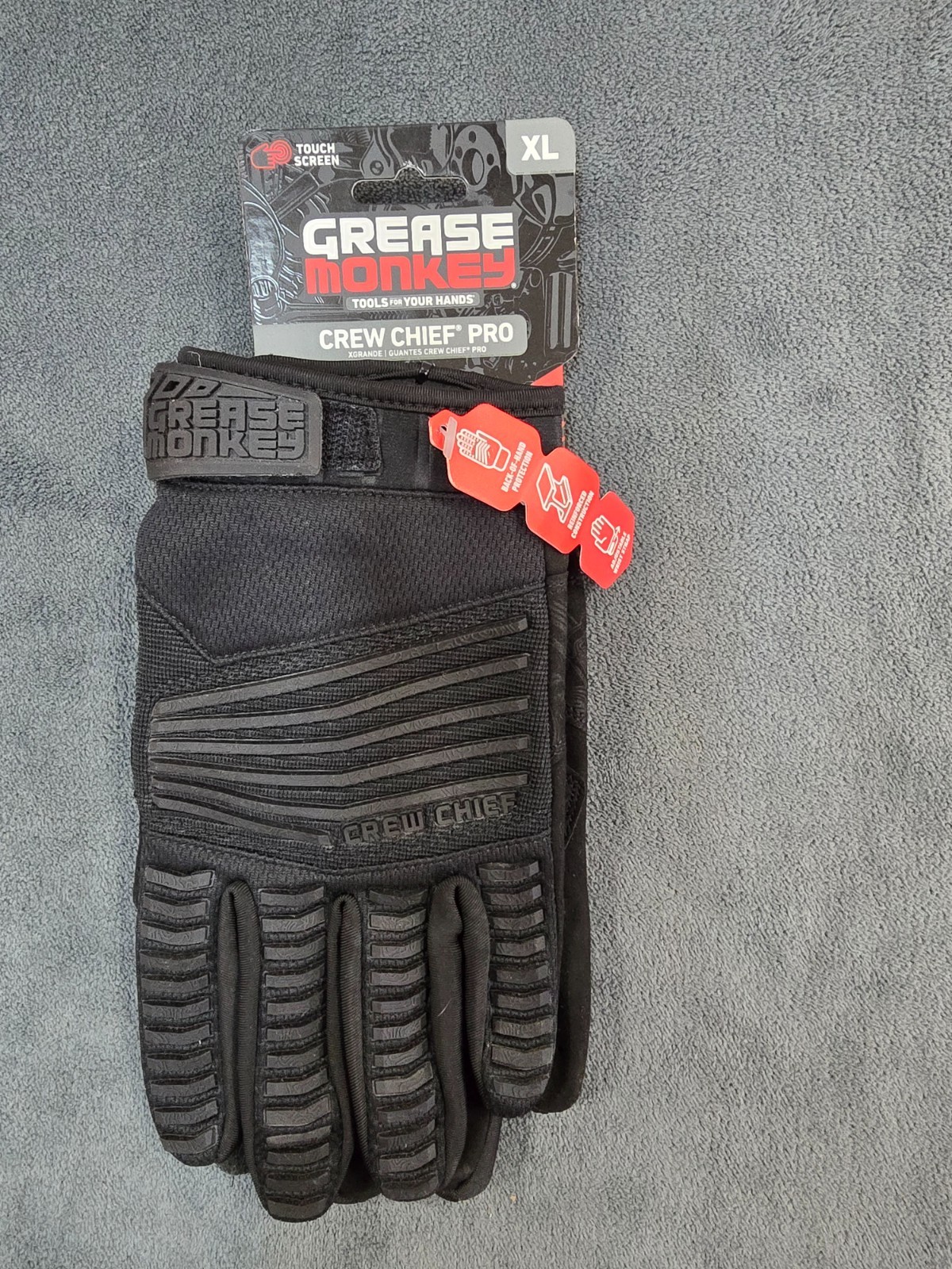 Grease Monkey X-Large Crew Chief Pro Automotive Gloves