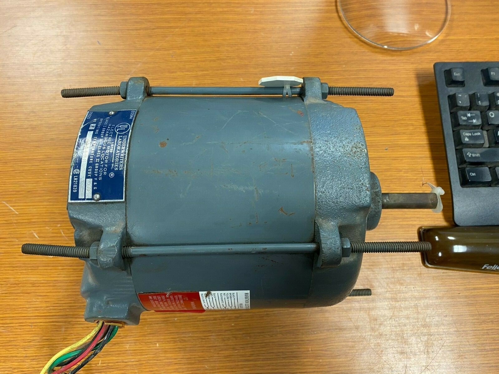 👀 NEW MARATHON 1/6 HP EXPLOSION PROOF MOTOR 1725 RPM 56-5 FR 115V YQA56S17E42PW