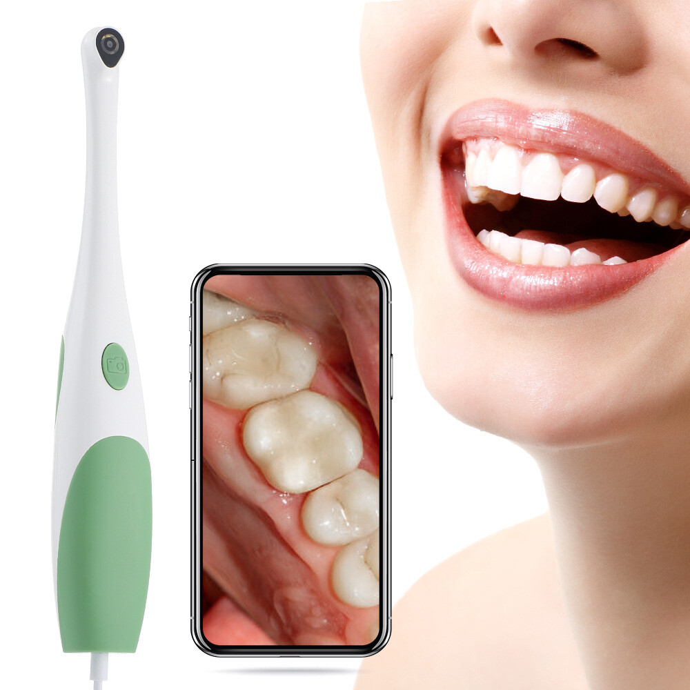 Dental Oral Camera 1080p HD Intraoral Endoscope Adjustable 6 LED Light USB Cable