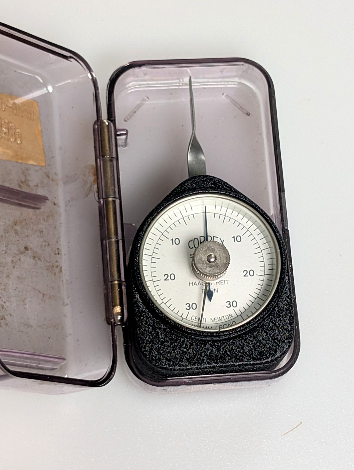 Correx 0 to 30 grams/centinewton Tension Gauge Used Excellent Condition