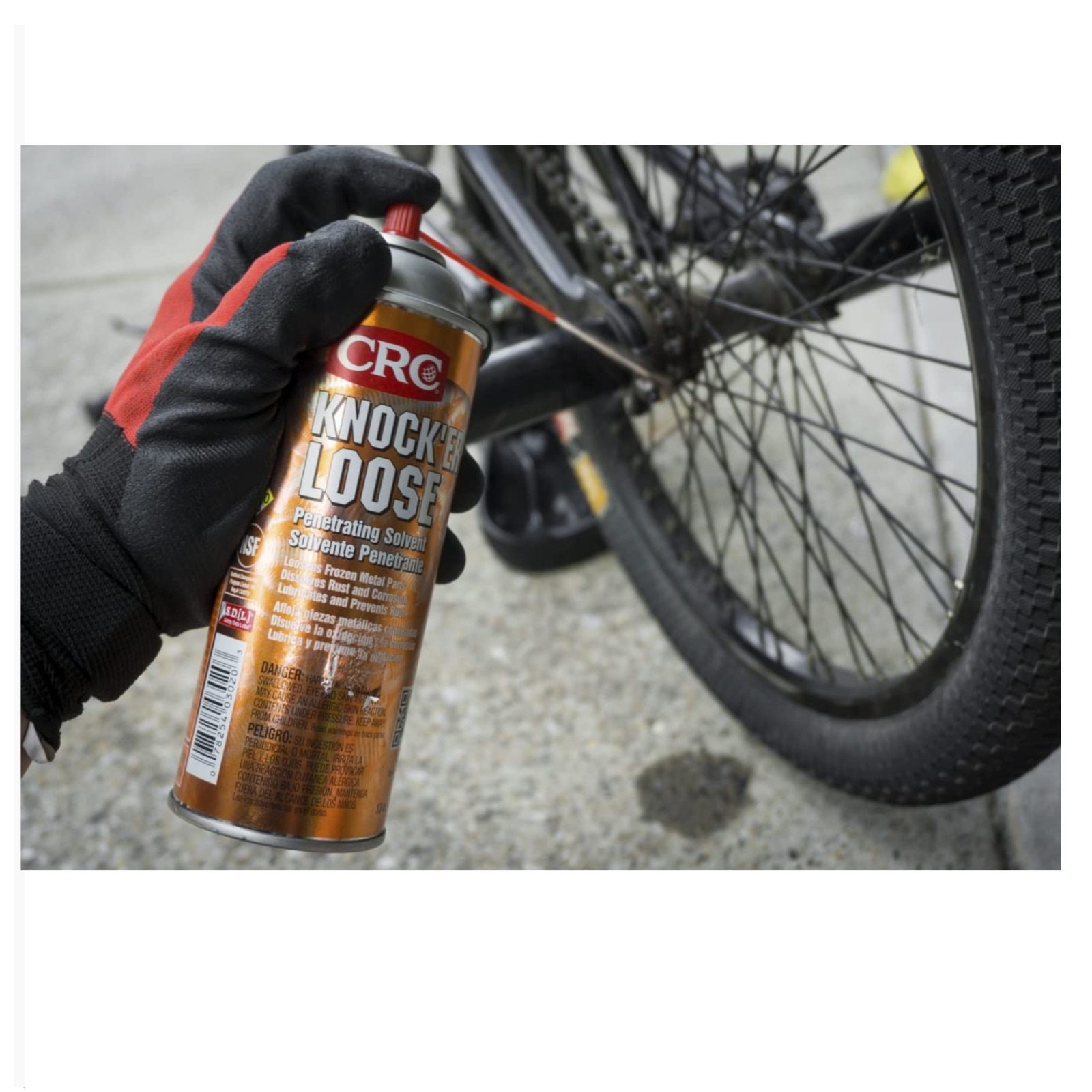 CRC Knock’er Loose Penetrating Solvent 03020 – [Reddish] 13 WT. Oz.,