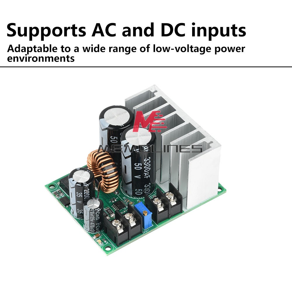 AC 5-25V/DC 8-38V To DC 3.3-32V Buck Power Module Adjustable Voltage Regulator